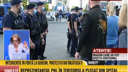 Zeci de oameni au protestat din nou în Piaţa Victoriei, pentru a patra oară consecutiv VIDEO