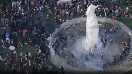 Proteste violente în SUA. Specialist criminolog: când oamenii îşi pierd încrederea în Poliţie, tind să-şi facă singuri dreptate VIDEO