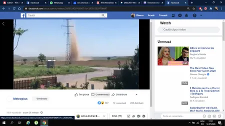 Tornadă de nisip în judeţul Tulcea VIDEO