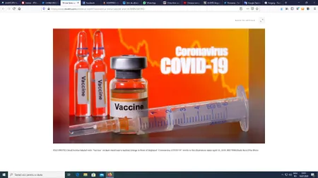 COVID-19. Goana după antidot nu mai respectă nicio morală. O companie chineză testează noul vaccin pe propriii angajaţi VIDEO