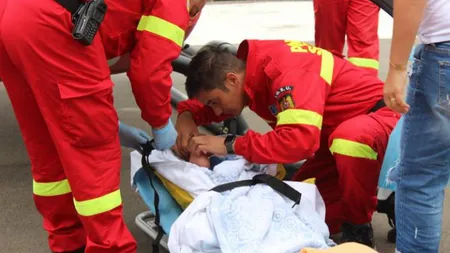 Trafic blocat pe autostrada Bucureşti-Piteşti după un accident în lanţ. O persoană e grav rănită. Elicopterul SMURD, chemat de urgenţă