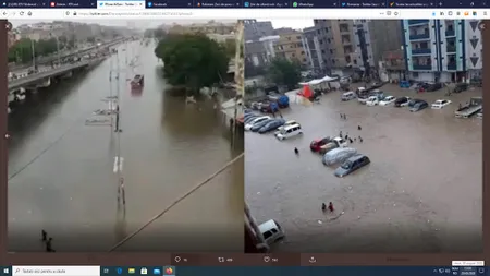 Inundaţii catastrofale, cele mai mari din ultimii 90 de ani. Zeci de persoane şi-au pierdut viaţa la Karachi VIDEO