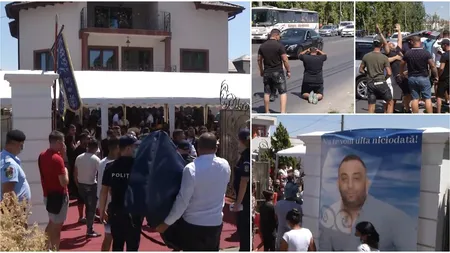 Zeci de amenzi date de poliţişti la priveghiul interlopului Emi Pian