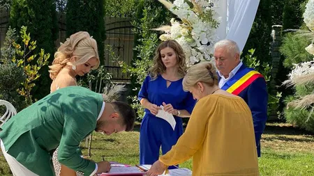 Nunta anului la Iaşi. Ioana Vatamanu, mezina primarului din Târgu Frumos, s-a măritat
