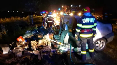 Accident mortal la Mihăileşti. O persoană şi-a pierdut viaţa şi alta a fost grav rănită