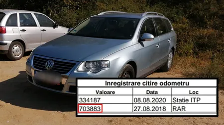 ŢEAPĂ de proporţii luată de un tânăr care a dat 6000 de euro pe o maşină cu rulaj de 700.000 de kilometri