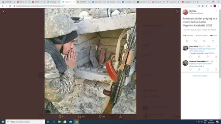 RĂZBOI ÎN CAUCAZ. Contraofensiva armeană, filmată în Nagorno Karabah, poziţiile azere sunt luate cu asalt VIDEO