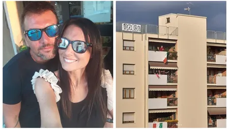 Dragoste în vremea pandemiei: doi tineri italieni s-au îndrăgostit de la balcon, în timpul perioadei de izolare