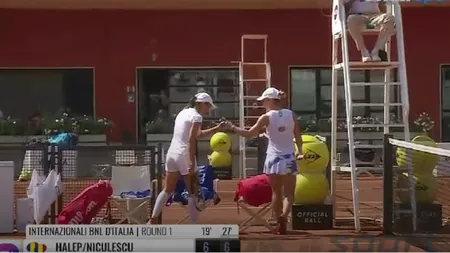 Simona Halep, Monica Niculescu şi Raluca Olaru, calificate în turul 2 la dublu al turneului de la Roma