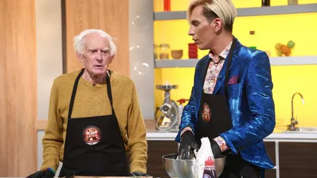 CHEFI LA CUTITE 2020. Florin Marin şi partenerul său de 81 de ani au făcut SHOW. Britanicul a murit după filmări VIDEO