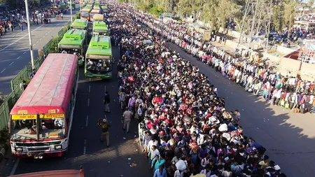 Explozie de cazuri de COVID-19 în India. Au fost raportate peste 90.000 de cazuri în 24 de ore