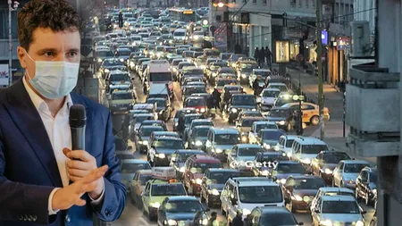 Nicuşor Dan anunţă cum va reduce traficul în Bucureşti: Scoatem maşinile parcate pe prima bandă