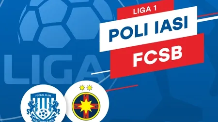 FCSB, umilită la Iaşi, CFR Cluj pas greşit acasă, cu Chindia. Roş-albaştrii au încasat cinci goluri în Copou