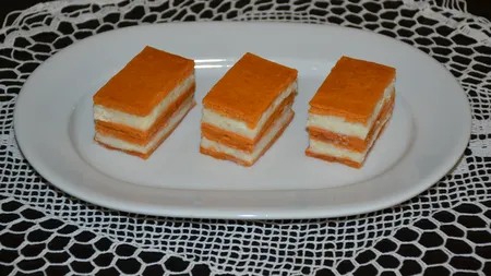 Prăjitură cu foi de bulion, un desert inedit şi delicios