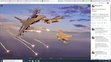 Război în Caucaz. Turcia a intrat în conflictul dintre Armenia şi Azerbaidjan şi a doborât un avion armean