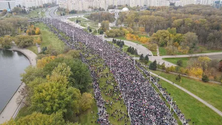 Proteste şi ciocniri cu poliţia în Belarus, în ziua ultimatumului dat de opoziţie VIDEO