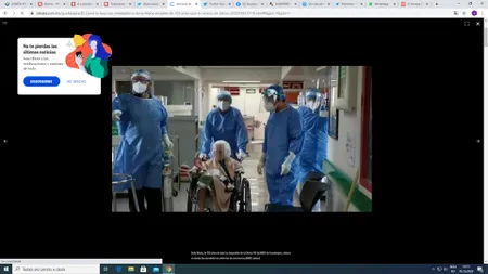 S-a vindecat de coronavirus la 103 ani. Cazul incredibil al unei bătrâne care a stat în spital 11 zile