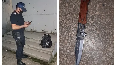 Elev de 15 ani, prins de jandarmi cu un cuţit asupra lui, în curtea unui liceu din Piteşti