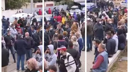 Protest în faţa Biroului Electoral al Sectorului 1! Scandalul fraudării alegerilor ia amploare