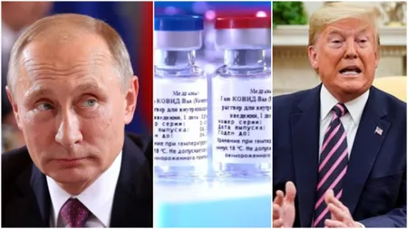 Rusia îi propune lui Donald Trump să se vaccineze împotriva COVID-19 cu Sputnik-V. Condiţia pusă de autorităţile de la Moscova