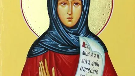 CALENDAR ORTODOX 29 OCTOMBRIE 2020. Sfânta Muceniţă Anastasia Romana. Cine îşi serbează onomastica în această zi