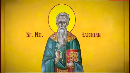 CALENDAR ORTODOX 15 OCTOMBRIE 2020 Sfântul Mucenic Luchian. Cine îşi serbează onomastica în această zi