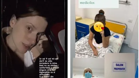 Tily Niculae, în lacrimi. Fetiţa ei, operată pentru a patra oară din cauza tumorii: 