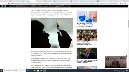 Anunţ important despre vaccinarea anti-Covid, în Marea Britanie. Nicio persoană sub 18 ani nu va fi vaccinată împotriva virusului