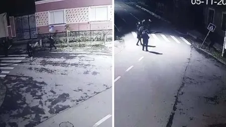 Au făcut praf semnele de circulaţie fără să ştie că sunt filmaţi VIDEO