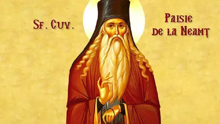 Calendar ortodox 15 noiembrie 2020. Sfântul Paisie de la Neamţ. Rugăciune puternică pentru împăcare, înţelegere şi iubire