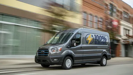 Prima utilitară electrică Ford apare pe piaţă în 2022. Detalii despre noul E-Transit