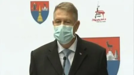 Klaus Iohannis, în ziua cu peste 10.000 de cazuri de COVID. 