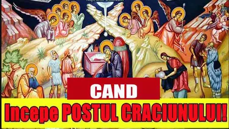 Postul Crăciunului 2020. Ce trebuie să facă femeile înainte de 15 noiembrie Zilele cu dezlegare la peşte din Postul Crăciunului