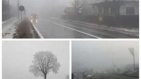 PROGNOZA METEO 26 noiembrie. Vreme rece, ceaţă şi chiciură. Ninsorile revin în weekend