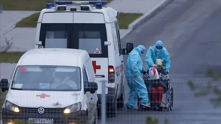 Dublu record negativ în Rusia. Număr fără predecent de infecţii şi morţi de Covid