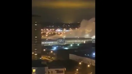 Spital Covid Moscova, în flăcări. Ar fi explodat un dispozitiv care furnizează oxigen