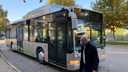 STB testează primul autobuz pe gaz. Vor fi adaptate peste 600 de autovehicule