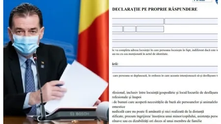 Ludovic Orban a anunţat cum vor vota locuitorii oraşelor carantinate. Au sau nu nevoie de declaraţie pe propria răspundere?