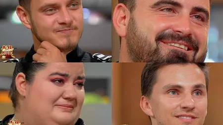 Semifinala Chefi la cuţite 2020. Concurenţii au plâns ca nişte copii. Mesajele emoţionante pe care le-au primit de la familie