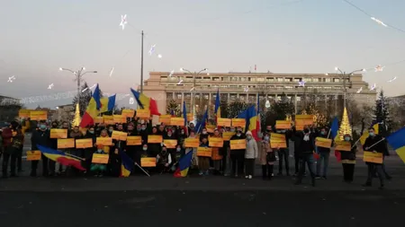 Protest în Piața Victoriei! Reprezentanții AUR au ieșit în stradă pentru a mulțumi românilor