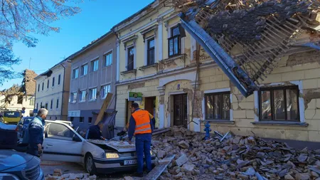 Cutremur mare, de 6,3, în Croaţia, este prăpăd la Zagreb. Mai multe clădiri s-au prăbuşit
