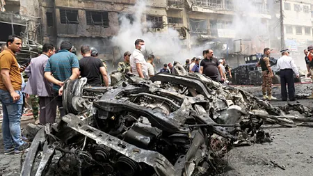 Gruparea teroristă Stat Islamic a revendicat dublul atentat din Irak