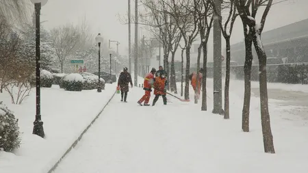 Avertizare meteo. COD GALBEN de ninsori şi ploi. Harta zonelor vizate, va ninge şi în Capitală!