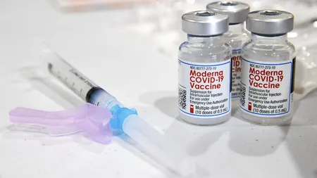 Vaccinul Moderna, RETRAS dintr-un centru din California. ALERTĂ din cauza efectelor secundare