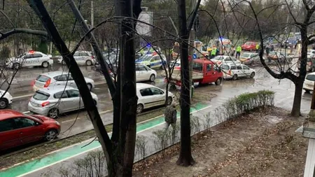 Bărbat de 74 de ani, lovit pe trecerea de pietoni de un șofer de 97 de ani. Şoferul a fugit de la locul accidentului