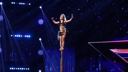 Românii au talent 26 februarie 2021 LIVE VIDEO ONLINE STREAM PRO TV. Liliya Turkeieva, număr spectaculos de acrobaţie