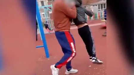 Copilul trântit la pământ şi concubina agresorului, duşi într-un centru maternal