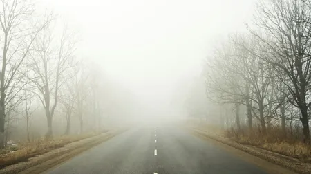 Cod GALBEN de ceață. Vizibilitatea va scădea sub 50 de metri