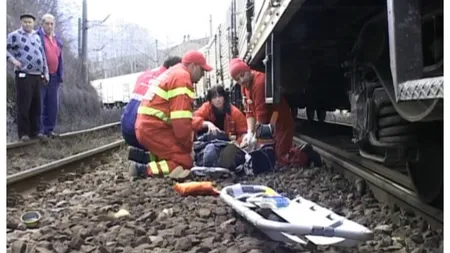 Accident cumplit în Iaşi. Un bărbat a murit după ce a fost lovit de tren