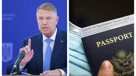 Paşaport de vaccinare anti-covid. Klaus Iohannis: Ar trebui utilizat pentru scopuri medicale